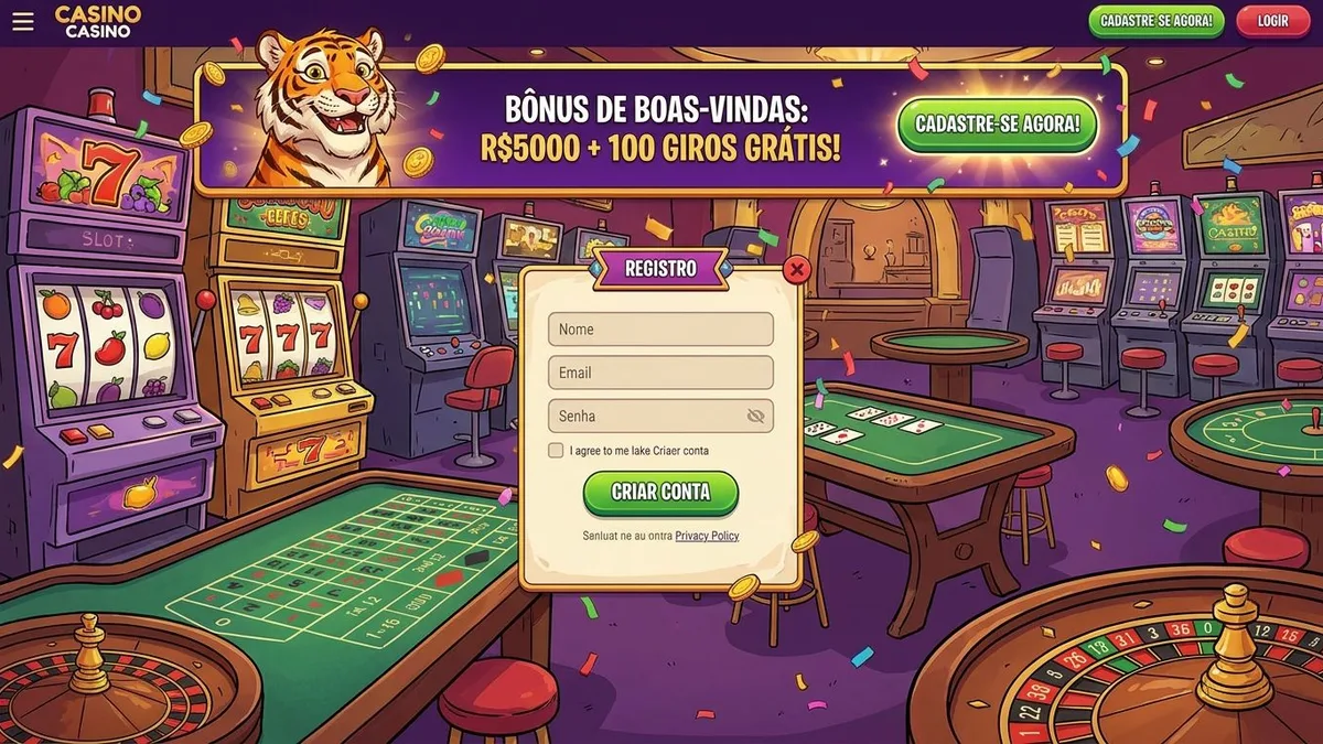 Registo com bónus